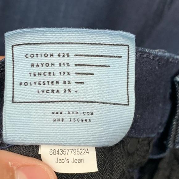 AYR ‘The Skinny’‎ Jacs Jean Sz 28 - Picture 13 of 14